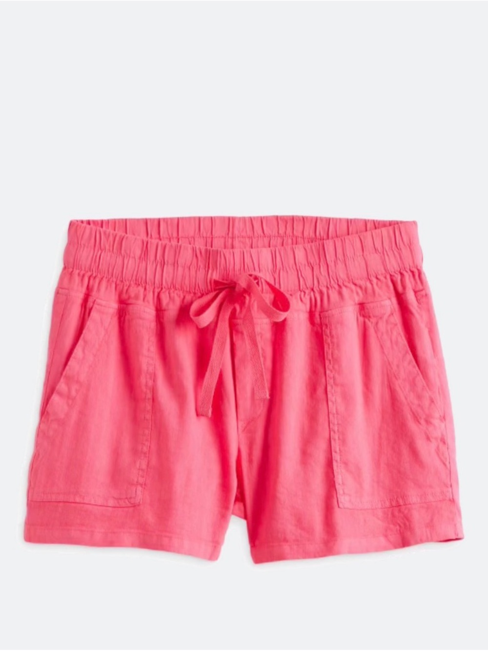 Like new! Christina Smocked Band Linen Shorts